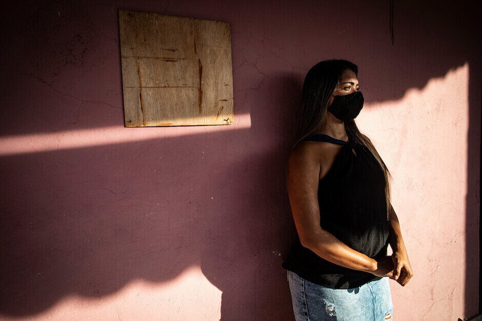 Thamires da Silva Netto, teve a família destruída pela Covid-19