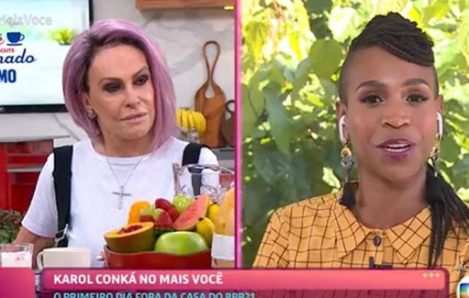 Ana Maria Braga e Karol Concá