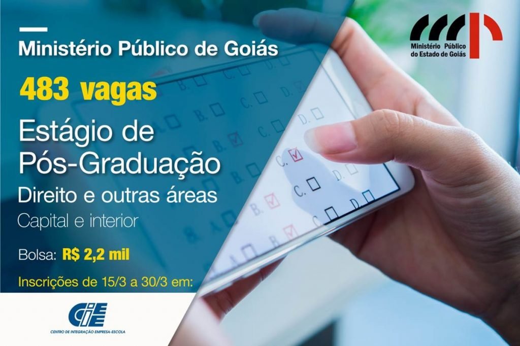 vagas de estágios – Graduação em Direito