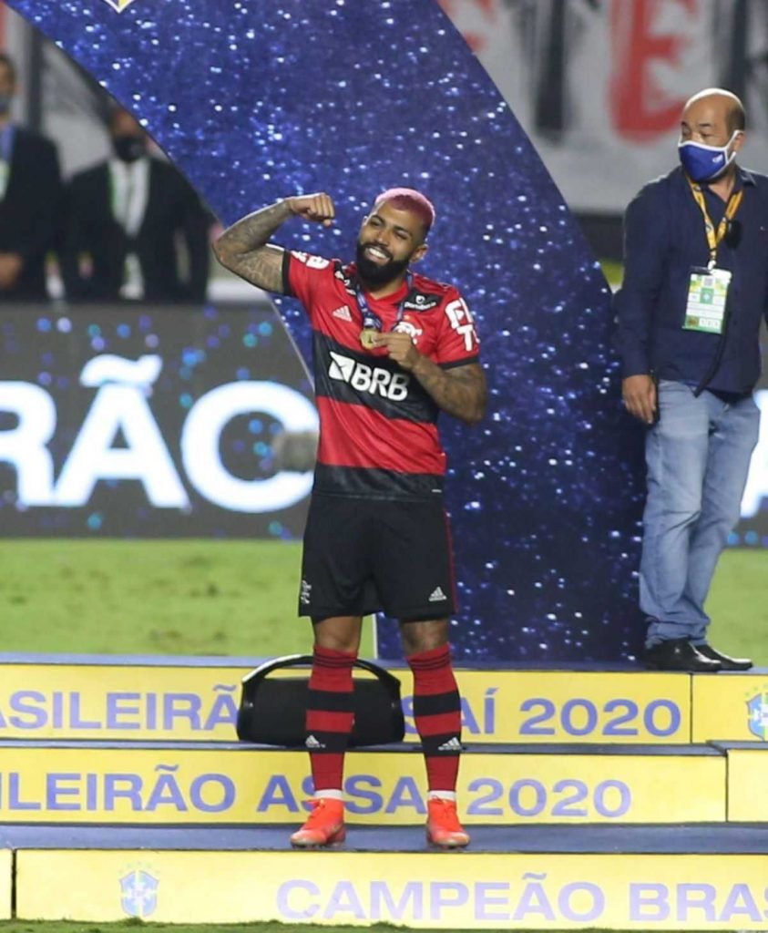 Flamengo Campeão Brasileiro de 2021 - Gabigol