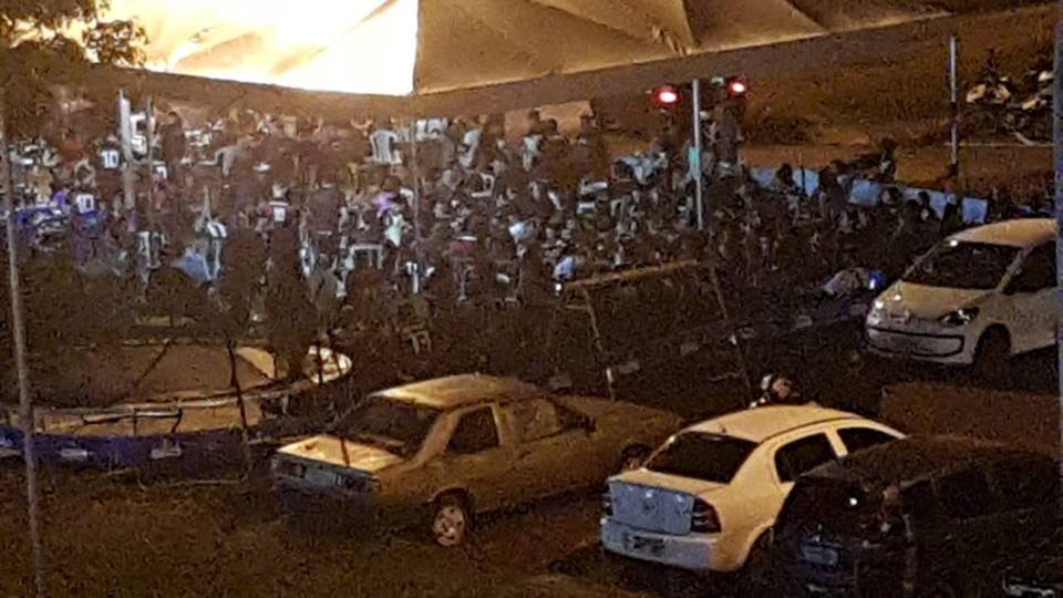 Aglomeração no Cruzeiro