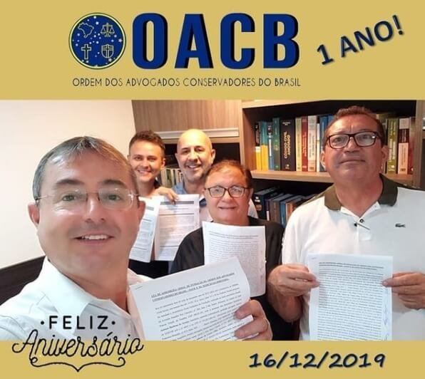 Membros da Ordem dos Advogados Conservadores do Brasil