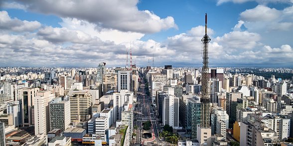 Prédios da Avenida Paulista em SP