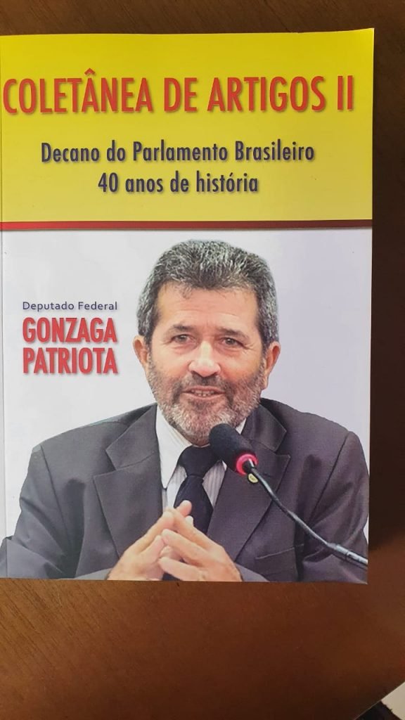Livro escrito pelo deputado federal Gonzaga Patriota