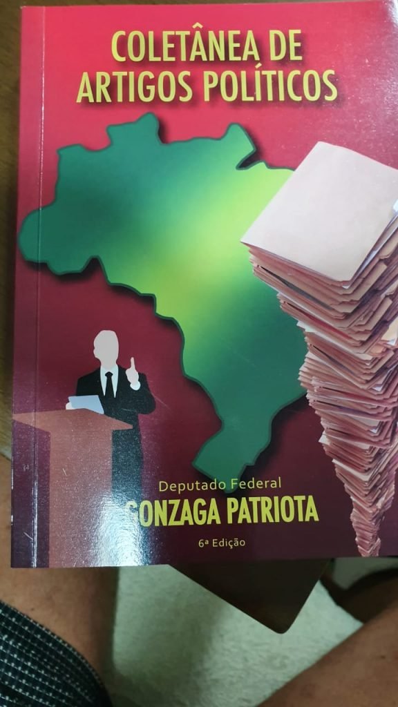 Livro escrito pelo deputado federal Gonzaga Patriota