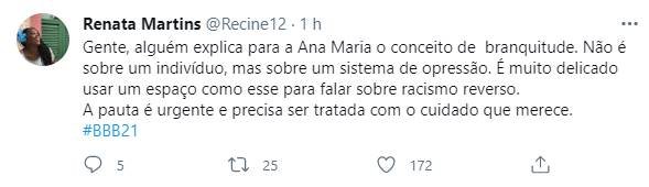 Ana Maria Braga é detonada por citar racismo reverso 3