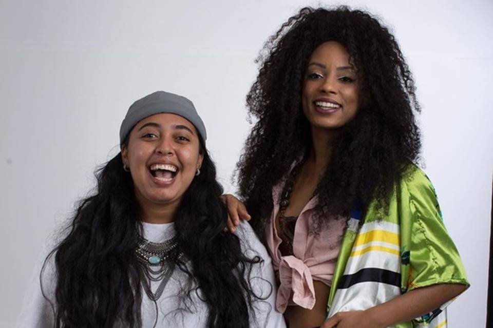 Lumena e a namorada, Fernanda Maia