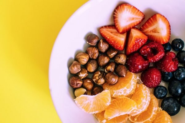 dieta prato com frutas