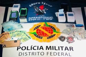 Golpista preso no Setor Bancário Sul