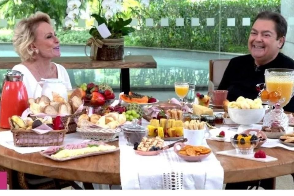 Ana Maria Braga e Faustão