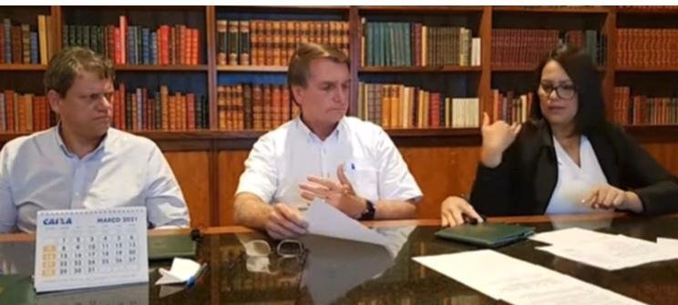Live semanal com Jair Bolsonaro