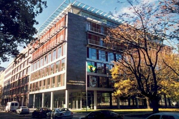 Embaixada brasileira em Berlim, na Alemanha