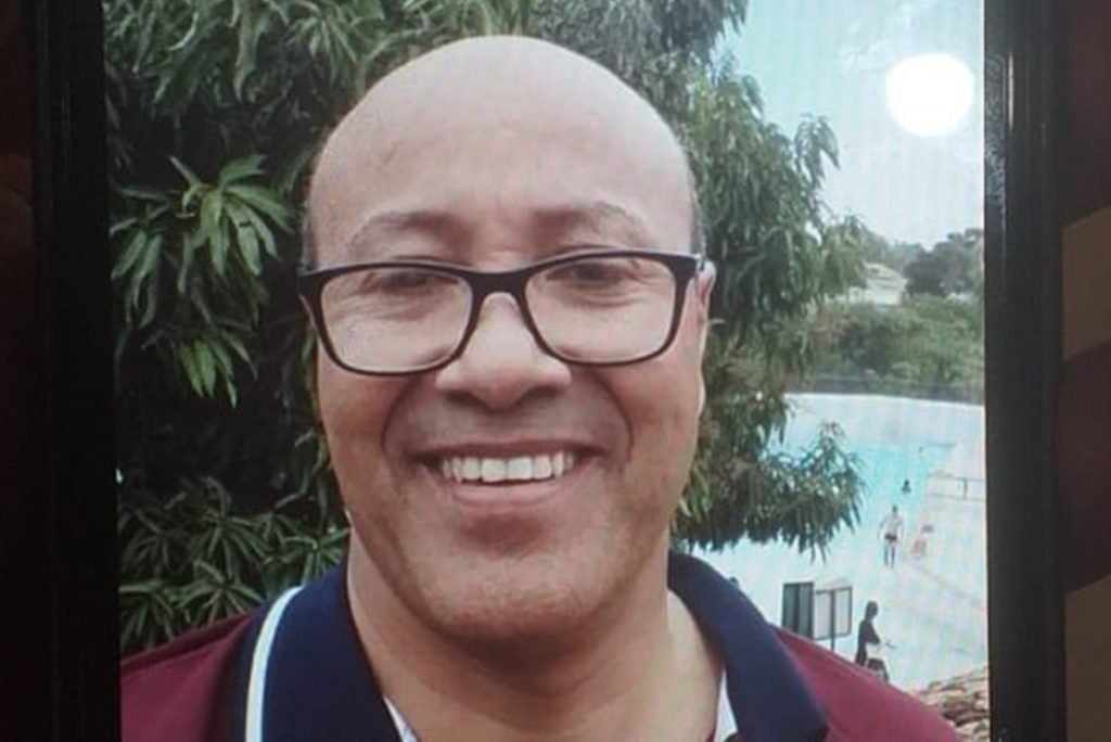 Ednaldo José Ferreira, um dos pacientes que aguardam UTI de Covid-19 em Inhumas, GOiás