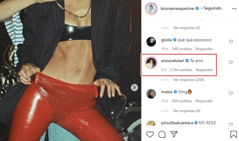 Post de Bruna Marquezine no Instagram