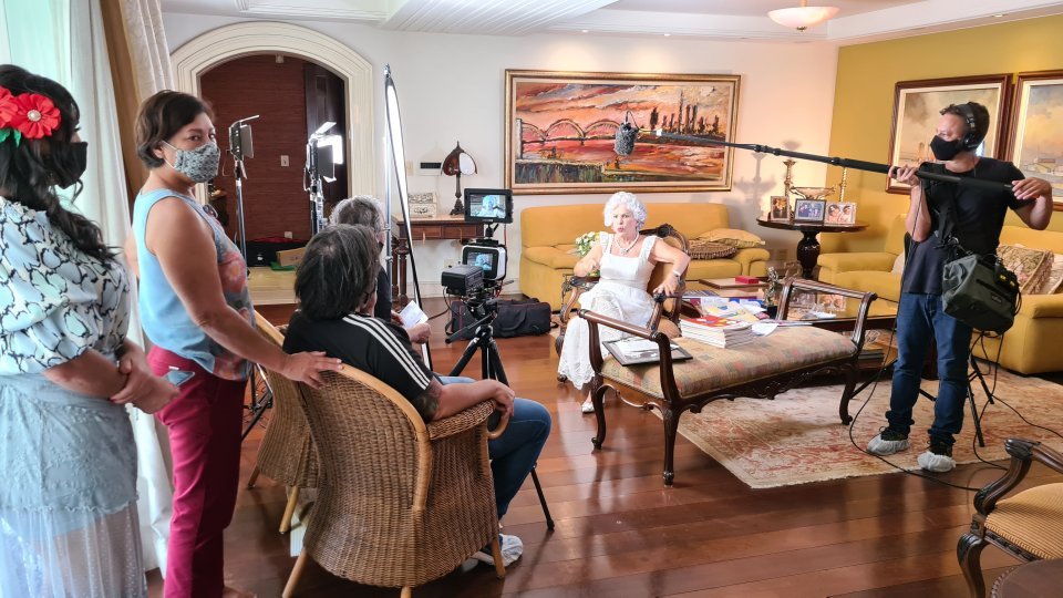 Gravações de documentário sobre empreendedoras de Brasília