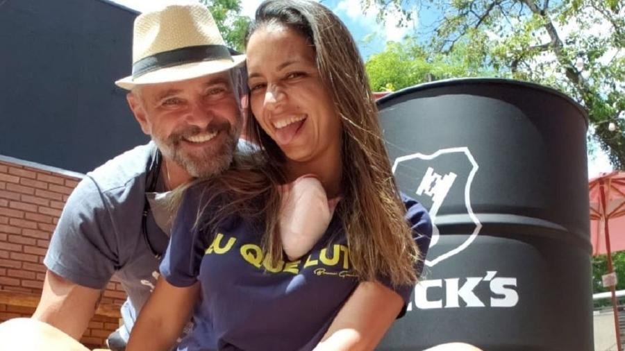 Mateus Carrieri e a nova namorada, Day Ribeiro