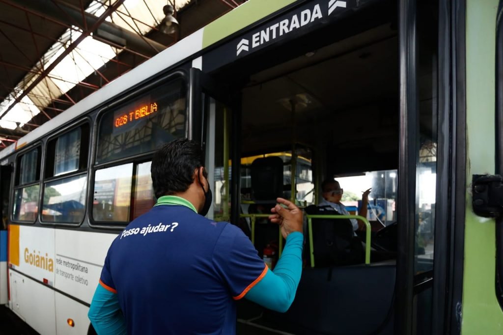 Terminal de transporte coletivo em Goiânia