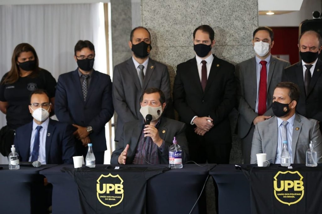 Entrevista coletiva da União dos Policiais do Brasil