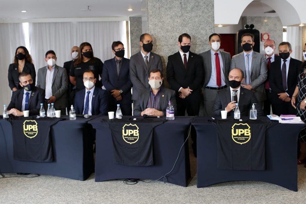 Entrevista coletiva da União dos Policiais do Brasil