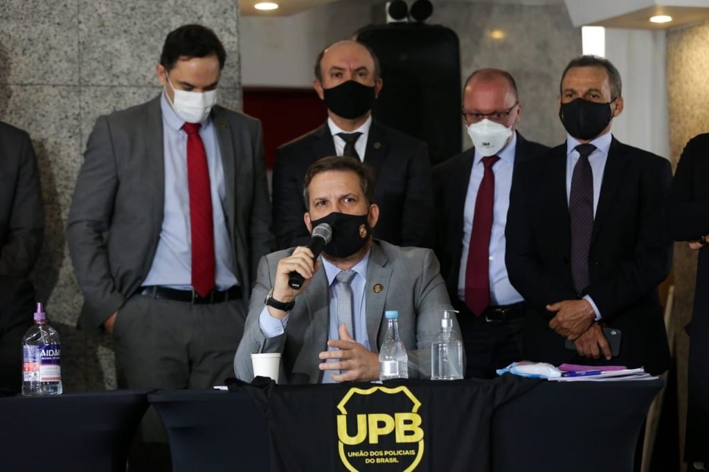 Entrevista coletiva da União dos Policiais do Brasil