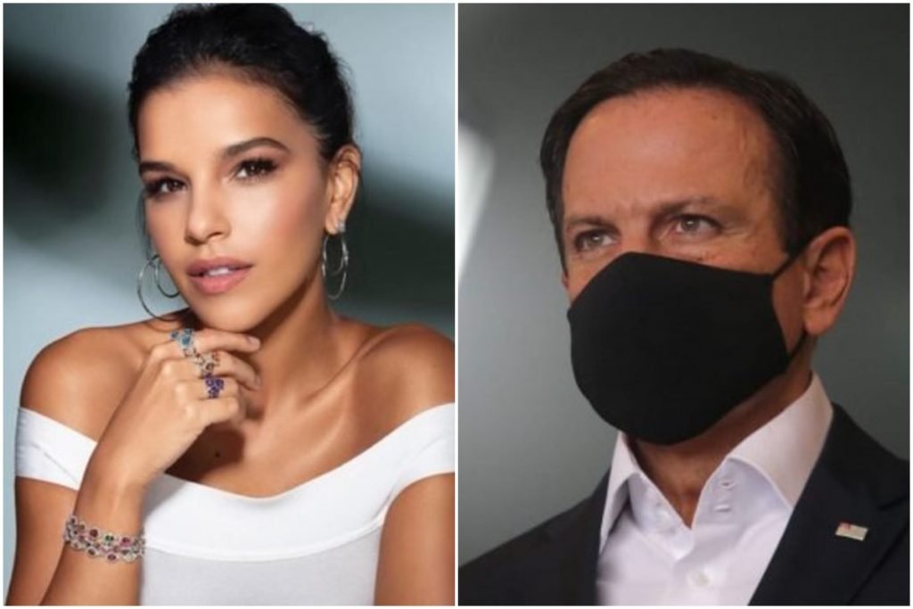 Mariana Rios e João Doria