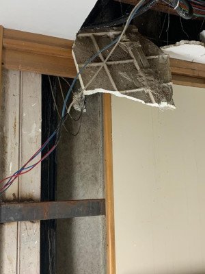 gesso suspenso no teto