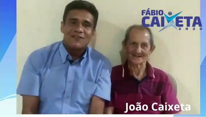 Ex-vereador por Goiânia Fábio Caixeta e seu pai, João, ambos vítimas da Covid-19