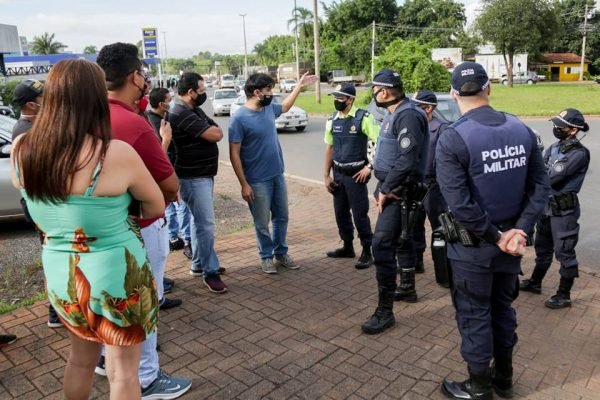 Protesto contra alta na gasolina