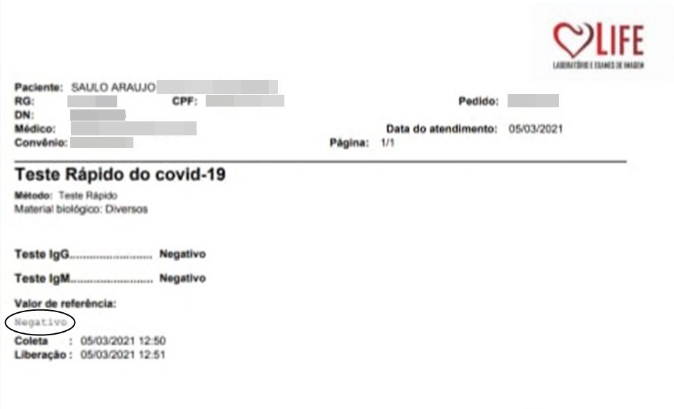 É falso que exame RT-PCR gera 97% de falsos positivos para Covid-19 -  Conselho Regional de Medicina do Estado do Rio Grande do Sul