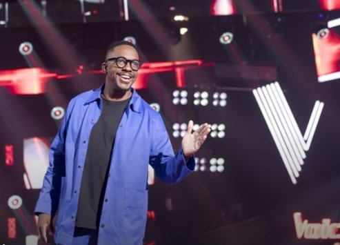 Mumuzinho no palco The Voice+