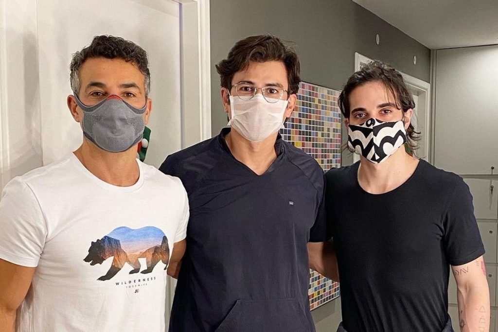 Anderson Di Rizzi, Amilton Macedo e Fiuk