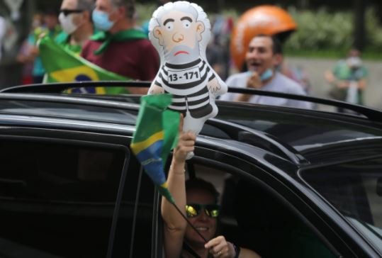 Protesto em São Paulo