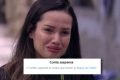 Juliette chorando por causa da conta suspensano Twitter