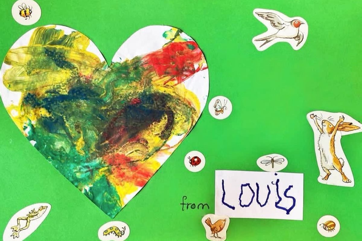 Cartão príncipe Louis