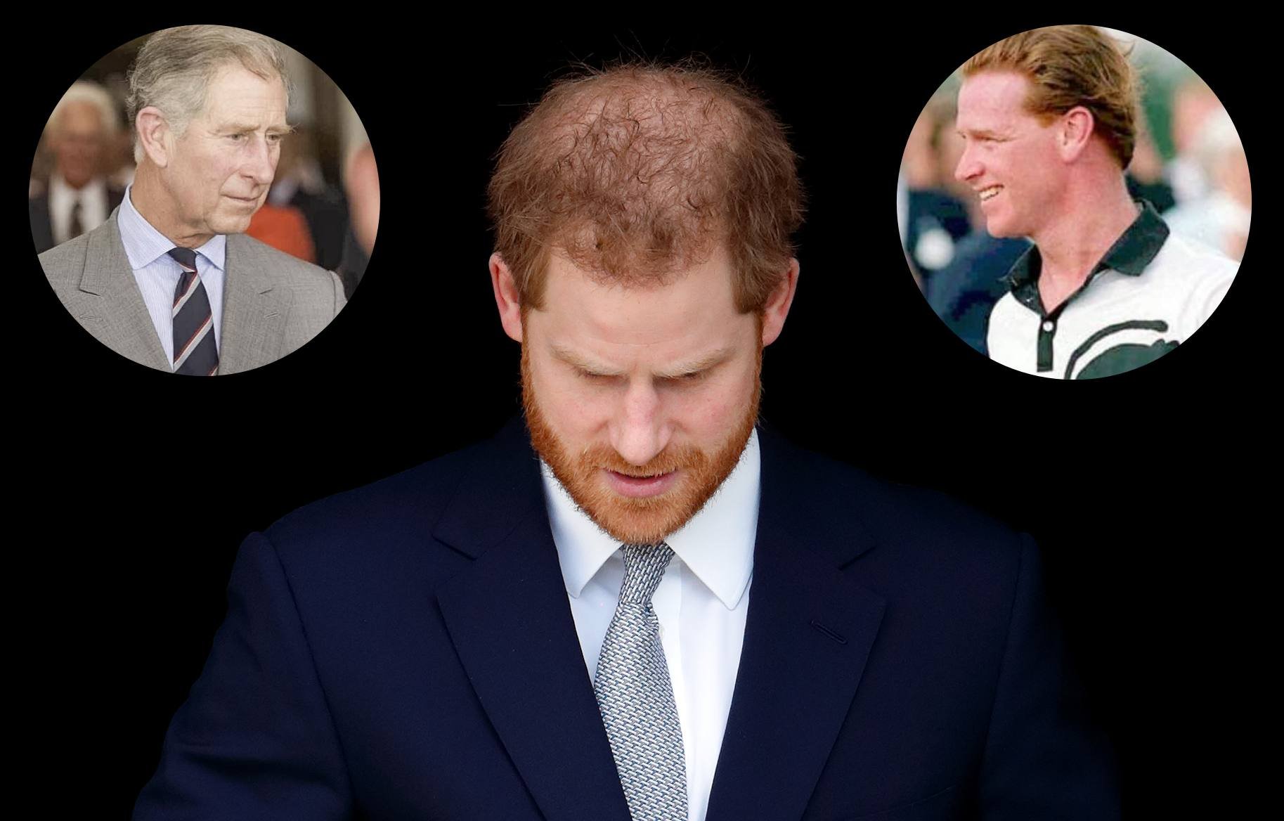 Harry, Charles e James Hewitt