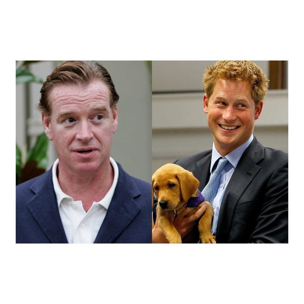 James Hewitt e Príncipe Harry