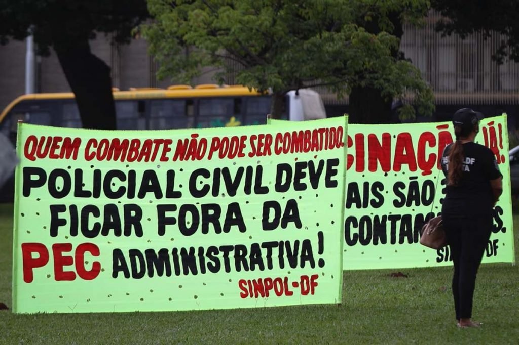 Policiais prometem
