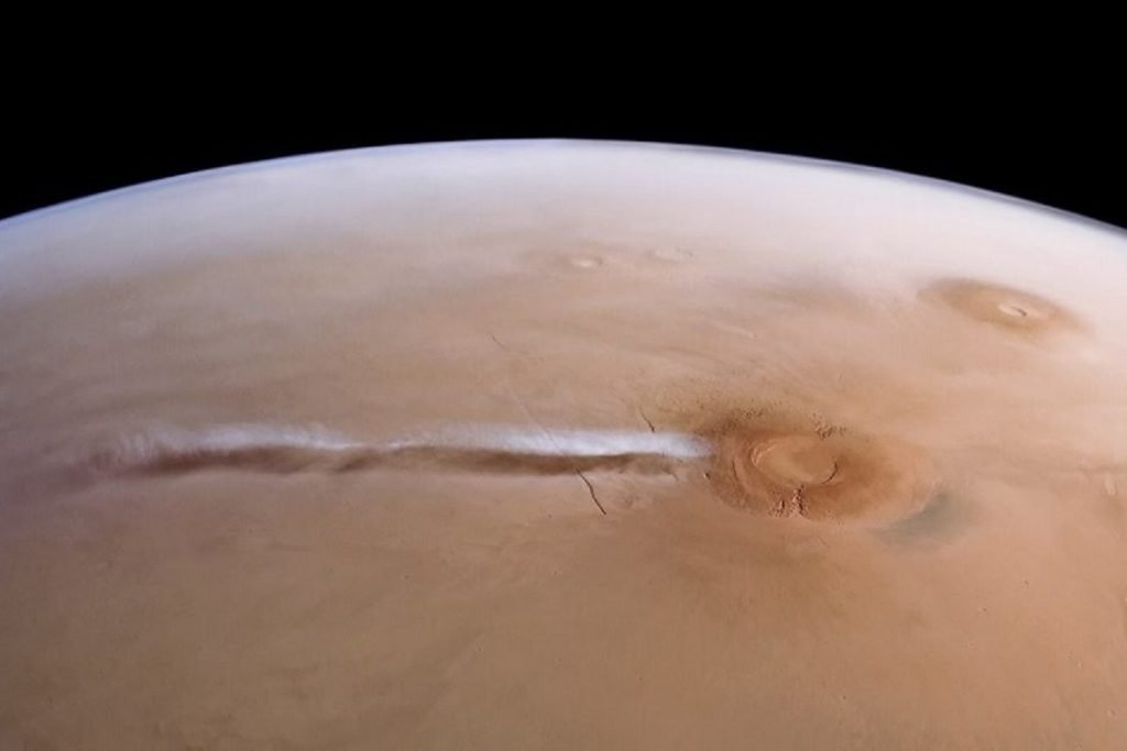 Cientistas descobrem o mistério de uma nuvem em Marte
