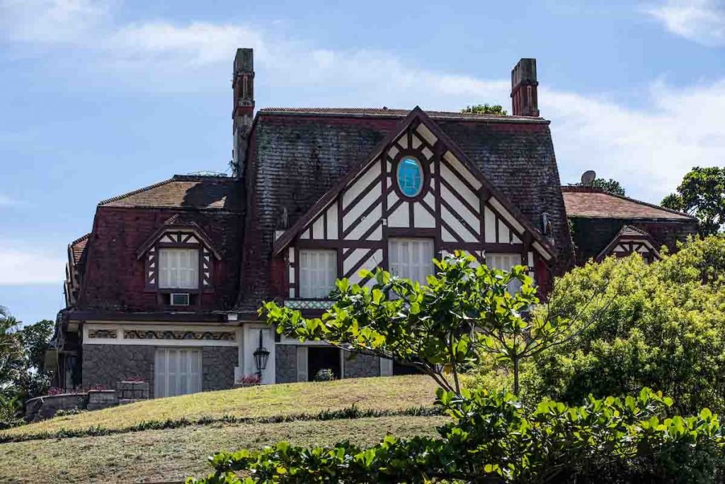 Palácio de Brocoió, na Baía de Guanabara, RJ