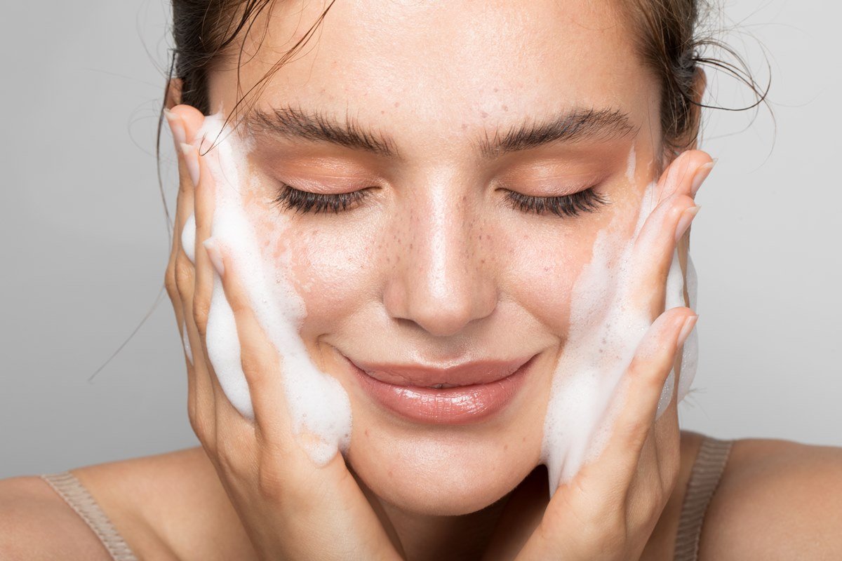 Sabonete facial rotina de skincare