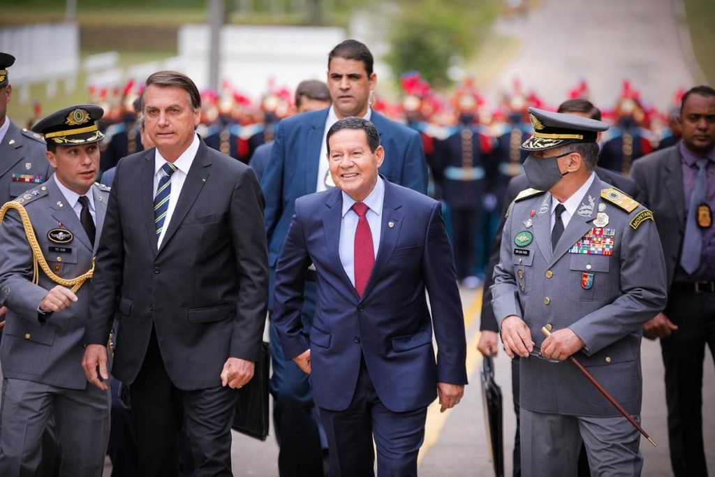 Mourao e jair Bolsonaro