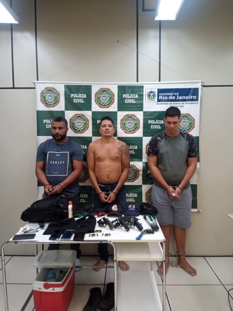 Acusados de assaltos a residências de luxo no Rio
