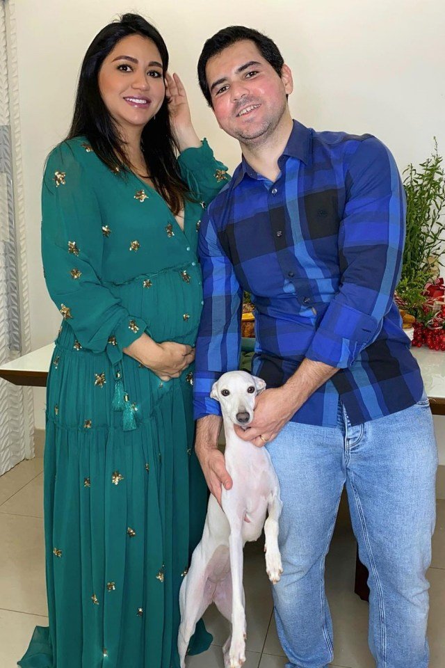 Clarice Lagares, Jader Alla e cachorrinha Gal