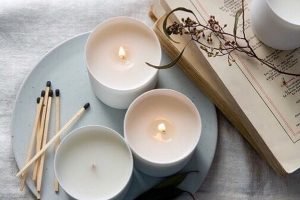 Velas aromáticas, da marca paulista Mair