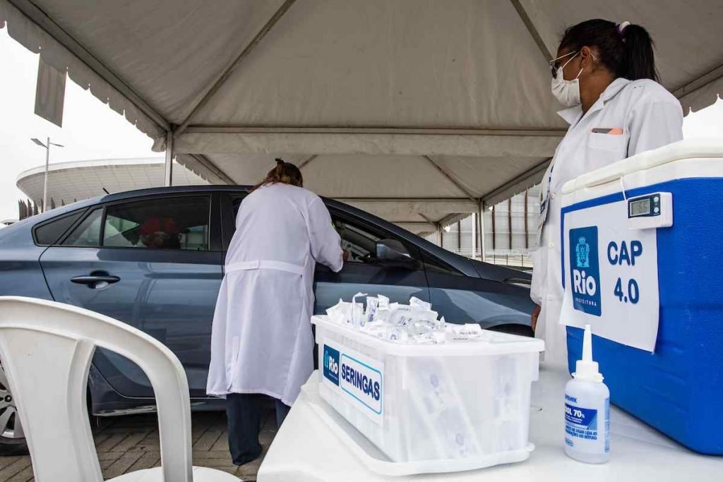 Vacinação contra Covid-19 no Rio de Janeiro