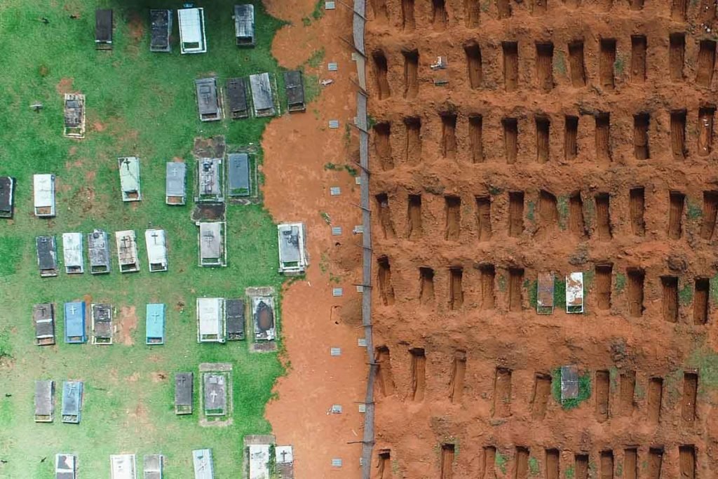 cemiterio covas mortos covid brasilia