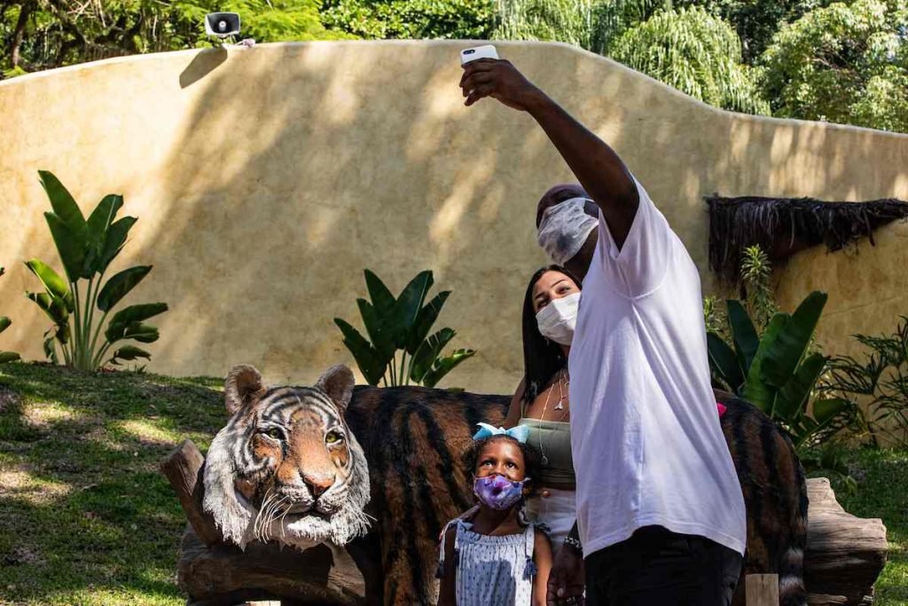 Metrópoles acompanhou o primeiro dia de visitação ao BioParque do Rio