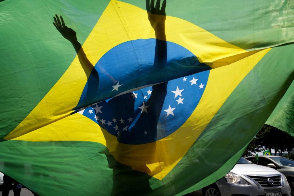protesto pro bolsoanro lockdown brasilia esplanada