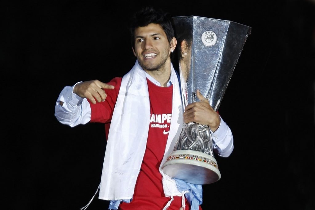 Aguero Europa League
