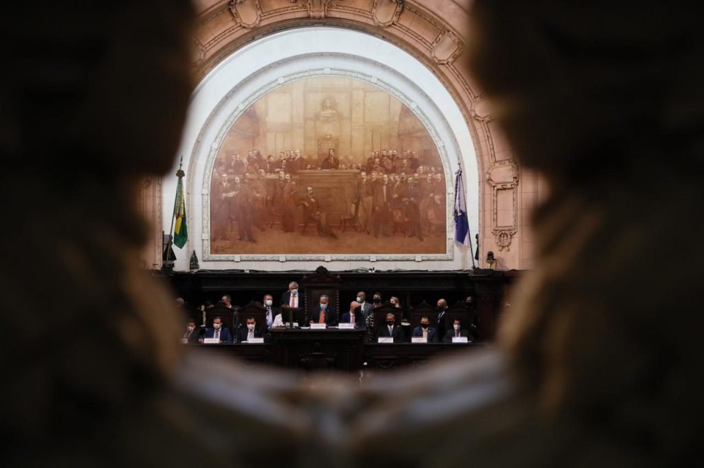 Posse do governador do Rio de Janeiro Claudio Castro